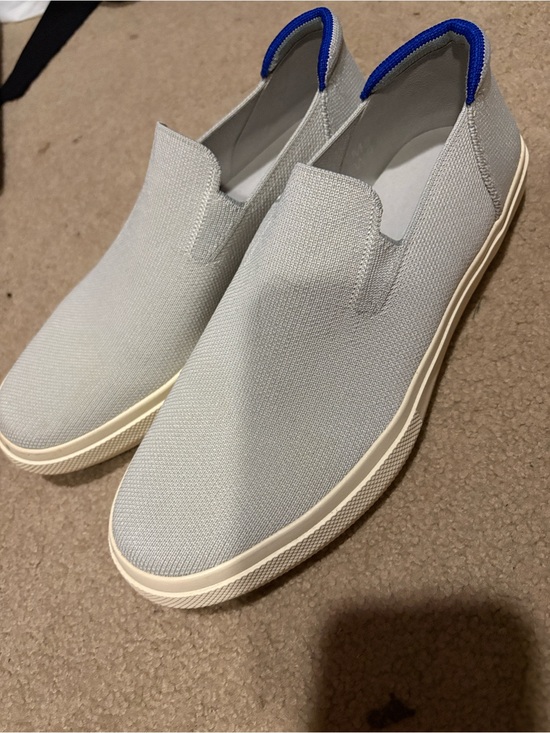 Rothy's Shoes - Rothy's Cloud Gray Slip-on Sneakers.
